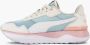 Puma R78 Voyage sneakers wit blauw roze - Thumbnail 6