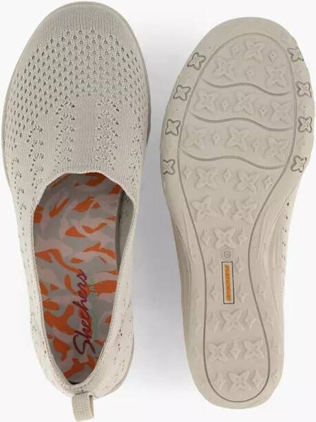 Skechers Beige instapper Fitster Love Starz