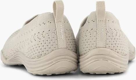 Skechers Beige instapper Fitster Love Starz