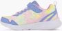 Skechers sneakers met lichtjes lila geel - Thumbnail 4