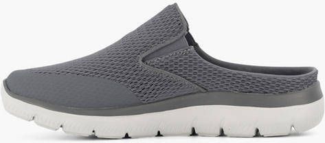 Skechers Grijze instapper memory foam