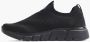 Venice Dames Zwarte mesh sneaker Memory foam - Thumbnail 5