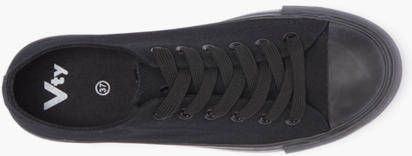 Victory Vty Zwarte sneaker canvas