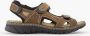 Gallus leren sandalen bruin - Thumbnail 1
