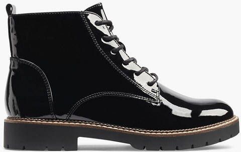 Graceland Boots Veterboots Van Haren Graceland Zwarte Veterboot