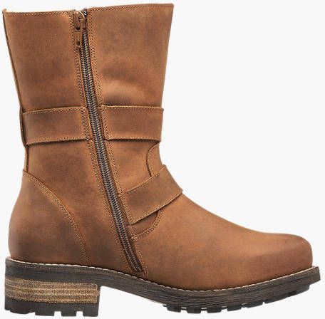 cognackleurige laarzen