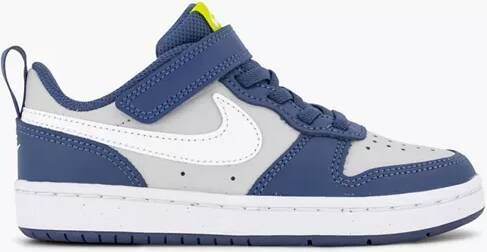 Nike court borough low 2 sneakers blauw grijs kinderen - Foto 2