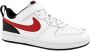 Nike Court Borough Low 2 (GS) sneakers wit rood zwart - Thumbnail 15