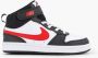 Nike court borough mid 2 sneakers wit rood kinderen - Thumbnail 2