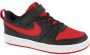 Nike court borough low 2 sneakers zwart rood kinderen - Thumbnail 16