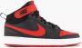 Nike Court Borough Mid 2 (GS) leren sneakers zwart rood - Thumbnail 3