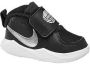 Nike Team Hustle D 9(Td ) Black Metallic Silver Wolf Grey White Sneakers toddler AQ4226 001 - Thumbnail 4