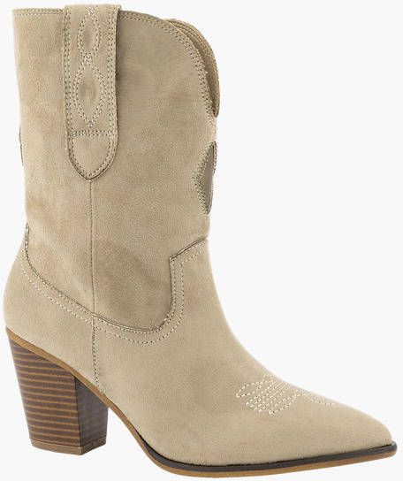 Oxmox cowboylaarzen beige - Schoenen.nl