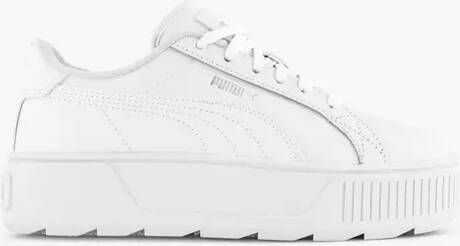 Puma Plateausneakers in effen design model 'Karmen' - Foto 9