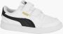 PUMA Shuffle V PS Sneakers Unisex White- Black- Team Gold - Thumbnail 18