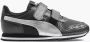 PUMA Cabana Racer Glitz V PS kindersneakerschoenen zwart - Thumbnail 2