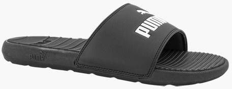 PUMA Cool Cat Badslippers Slippers Zwart Wit - Foto 4