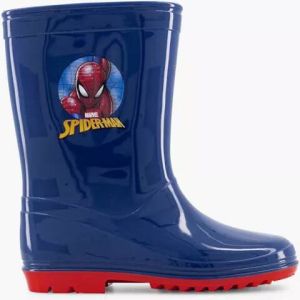 Spiderman regenlaarzen blauw