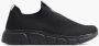 Venice Dames Zwarte mesh sneaker Memory foam - Thumbnail 2