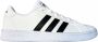 Adidas Kids adidas Grand Court Kids Witte kindersneaker 36 2 3 Wit - Thumbnail 4