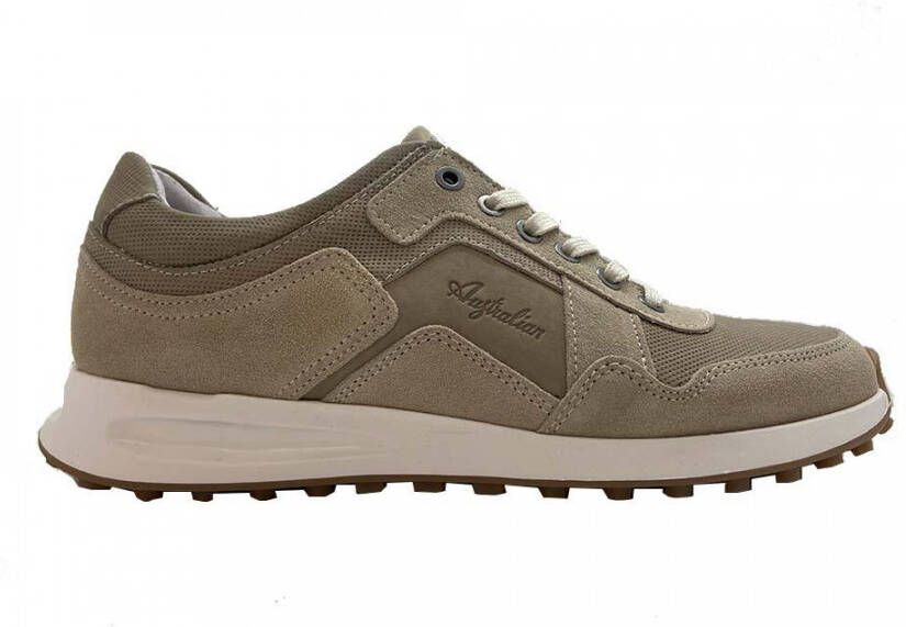 Australian Beige Veterschoenen Rebound Nubuck