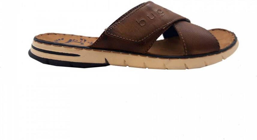Bugatti Bruine Slippers Dario