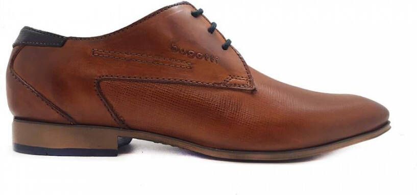 Bugatti Bruine Veterschoenen Mattia Cognac