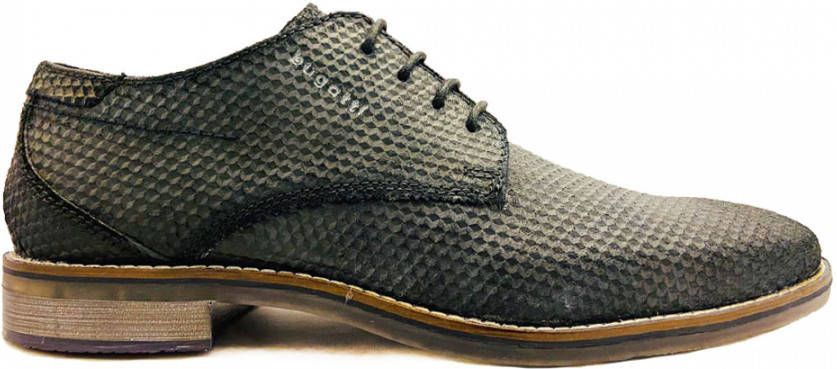 Bugatti heren nette veterschoen Zwart - Schoenen.nl