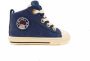 Develab 45005 623 Blue Suede Sneakers hoge sneakers - Thumbnail 3