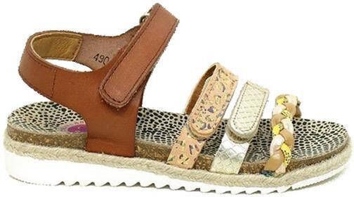 Develab 49000~~~~~~~~~~~~~~~~~~~~~~~~~ MeisjesSandalenKindersandalen Bruin - Foto 4