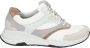 Durea 6273~H~~~~~~~~~~~~~~~~~~~~~~~~ Lage sneakersDames sneakers Wit beige - Thumbnail 2
