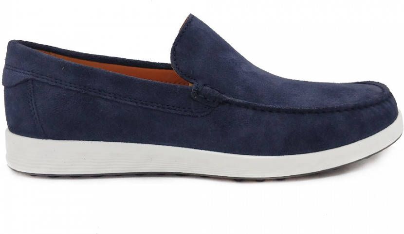 Ecco Blauwe Instapschoenen S Lite Moc Indigo