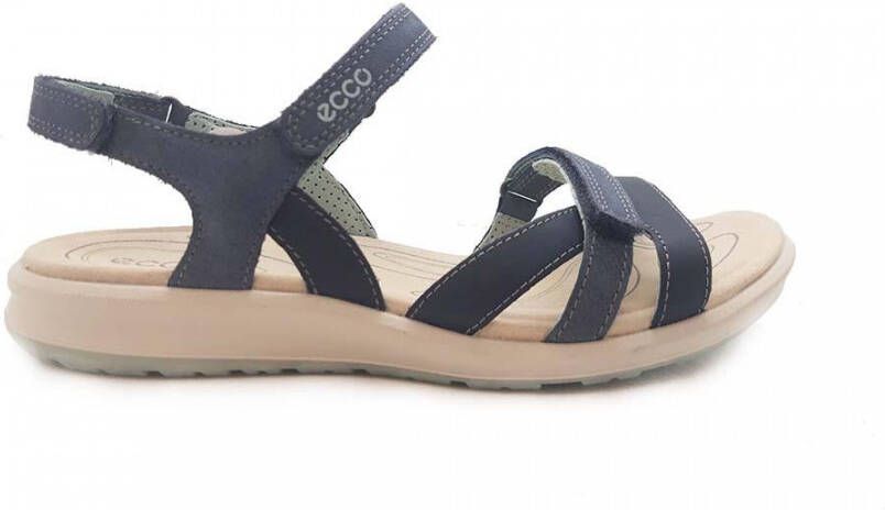 Kan weerstaan Uitmaken Verrijken Ecco Blauwe Sandalen Cruise II L Marine IceFlower - Schoenen.nl