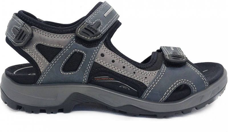 Ecco Blauwe Sandalen Offroad Marine Oil Nubuck