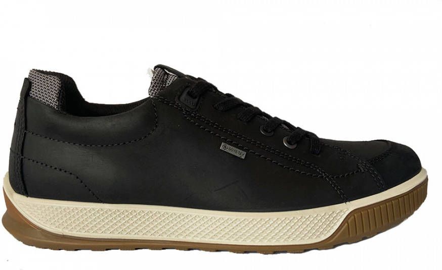 ECCO Byway Tred Heren nubuck Gore-Tex veterschoen Zwart Size: 45 (UK 10.5-11)