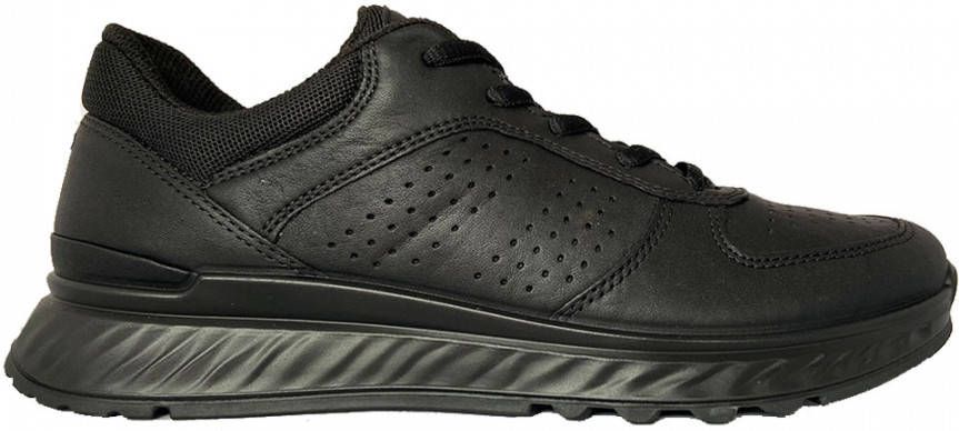 Ecco Zwarte Veterschoenen Exostride W