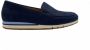 Gabor Blauwe Suède Comfort Ballerina Schoenen Blue Dames - Thumbnail 6