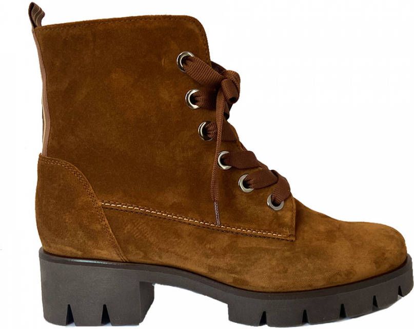 Gabor Bruine Veterboots - Schoenen.nl