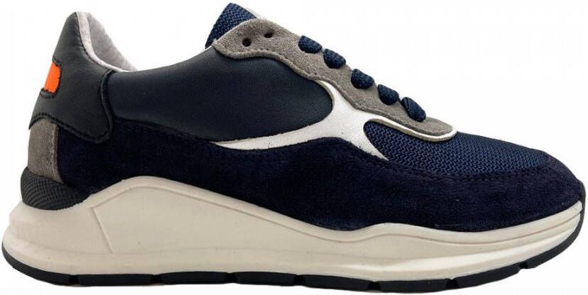 Gattino Blauwe Veterschoenen