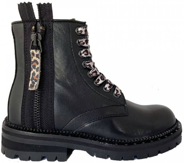 Gattino Zwarte Veterboots