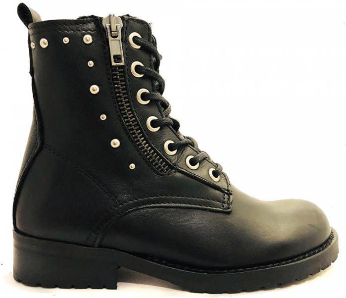 Gattino Zwarte Veterboots