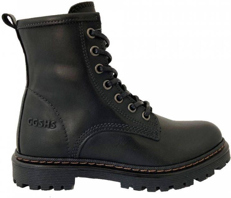 Giga Zwarte Veterboots Ibercrust