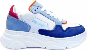 Hip Blauwe Sneakers Blue Combi
