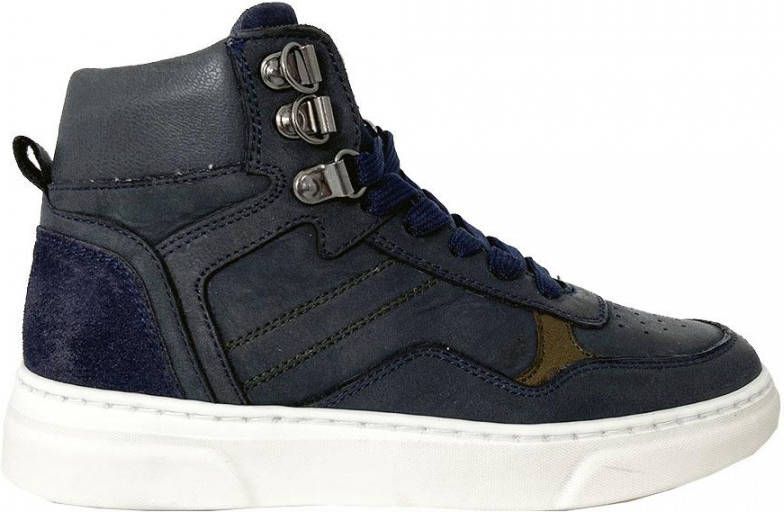 Hip Blauwe Veterschoenen