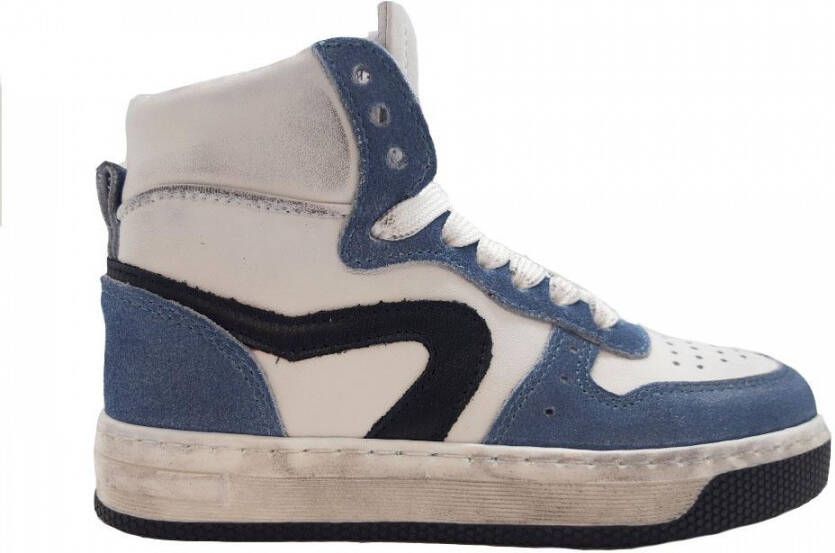 Hip Blauwe Veterschoenen