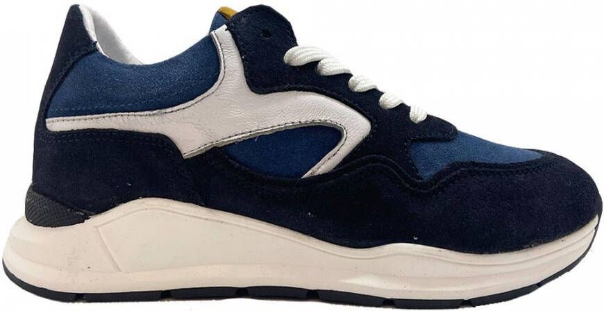 Hip Blauwe Veterschoenen