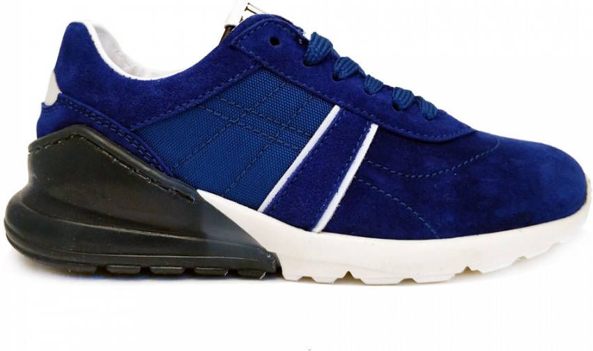 Hip Blauwe Veterschoenen Cobalt Combi