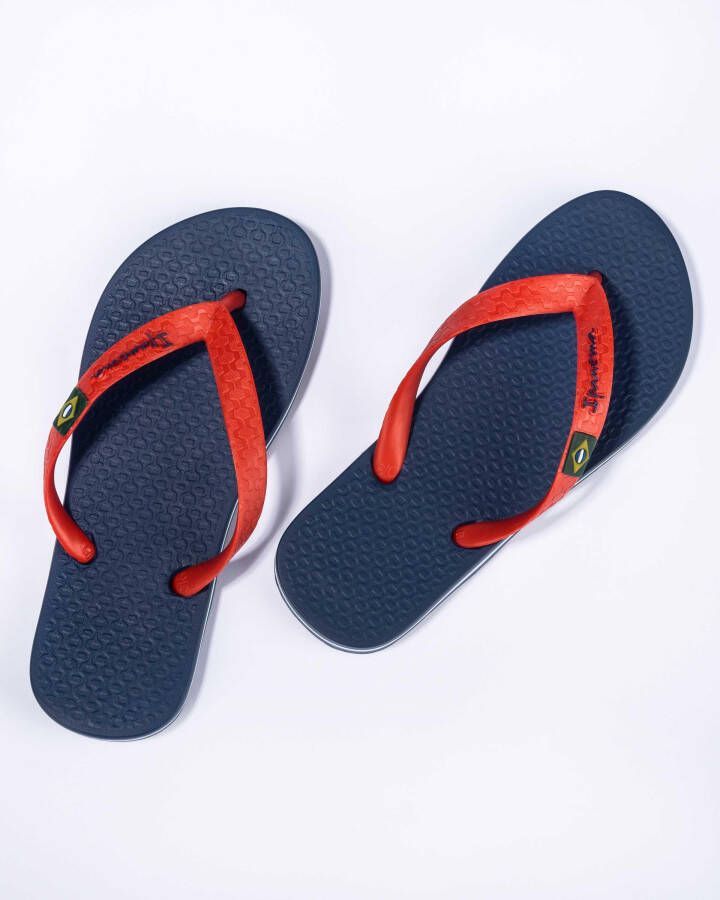 Ipanema Blauwe Slippers Classic Brasil Kids