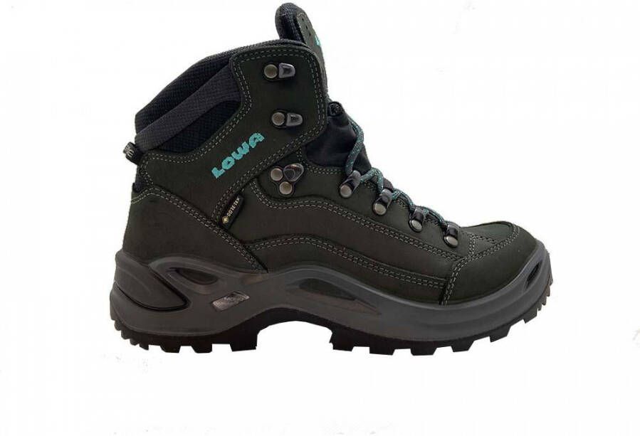 pen uitvegen Leraren dag Lowa Renegade Mid GTX Narrow Wandelschoenen Dames Middengrijs Turkoois -  Schoenen.nl