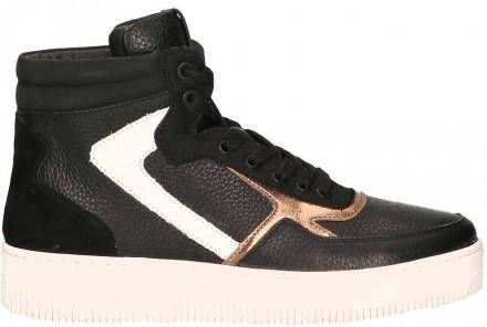 Maruti Mona Sneakers Zwart Black Gold White